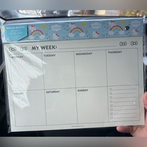 Hello kitty Weekly Planner